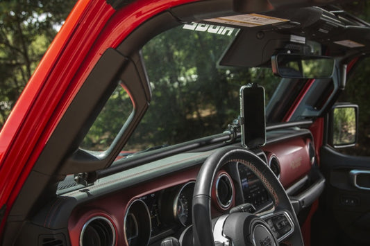 Rugged Ridge 18-21 Jeep Wrangler/Gladiator (JL/JT) Dash Bar - Black Rugged Ridge Dash & Interior Trim