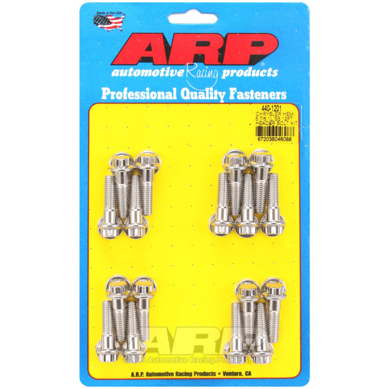 ARP Chrysler Hemi 5.7/6.1L SS 12pt Head Bolt  Kit ARP Head Stud & Bolt Kits