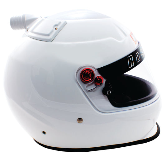 Racequip White TOP AIR PRO20 SA2020 Large Racequip Helmets and Accessories