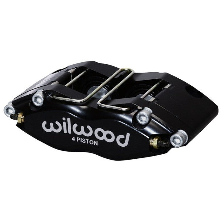 Wilwood Caliper-Dynapro Radial-Black Pwdr 1.25in Pistons 0.81in Disc Wilwood Brake Calipers - Perf