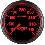 Autometer Elite 52mm 100-340 Deg F Water Temperature Peak and Warn Gauge w/ Electonic Control AutoMeter Gauges