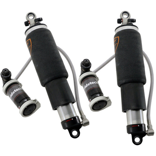 Ridetech TQ Series ShockWaves 6.9in Travel 5in dia Rolling Sleeve .625in/.625in Bearing Ridetech Air Suspension Kits