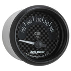 Autometer GT Series 52mm Short Sweep Electronic 140-300 Deg F Oil Temperature AutoMeter Gauges