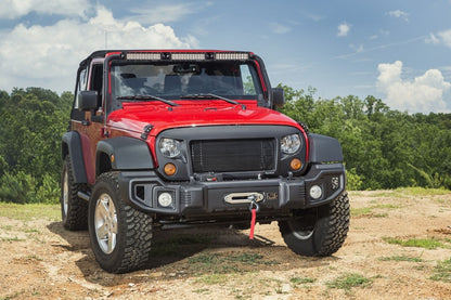 Rugged Ridge Spartan Grille 07-18 Jeep Wrangler JK Rugged Ridge Grilles