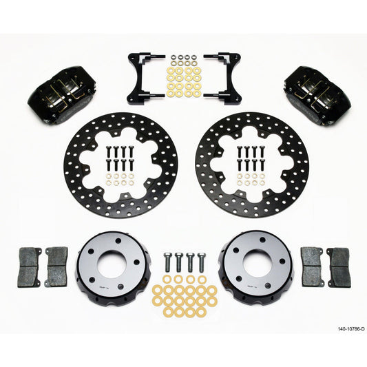 Wilwood Dynapro Radial Front Drag Kit 11.75in Drilled 98-02 Camaro/Firebird Wilwood Big Brake Kits