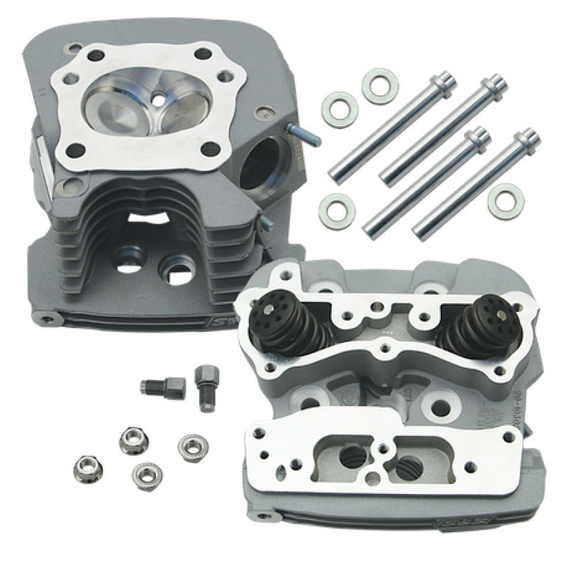 S&S Cycle 1999+ Super Stock 79cc Cylinder Head Kit - Silver