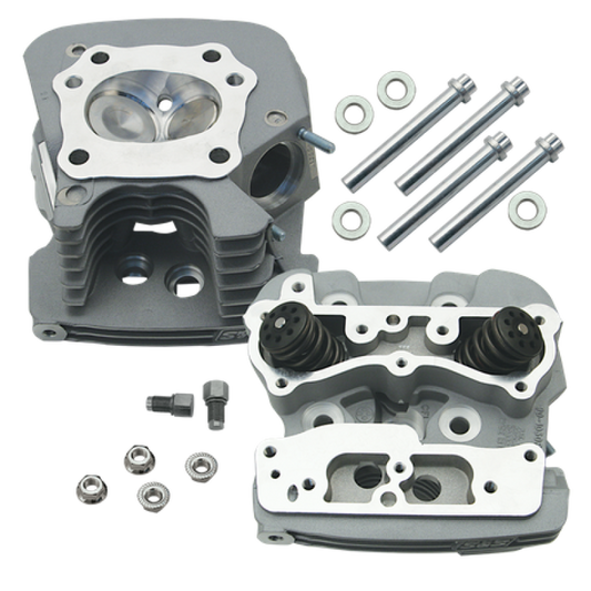 S&S Cycle 1999+ Super Stock 79cc Cylinder Head Kit - Silver