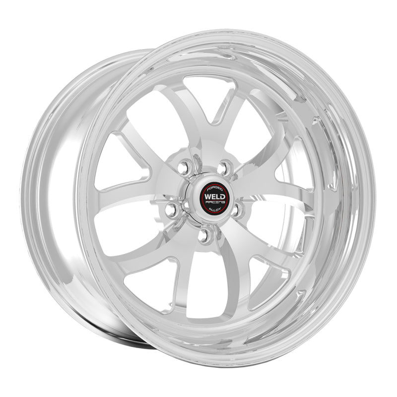 Weld S76 20x10.5 / 5x115mm BP / 5.3in. BS Polished Wheel - Non-Beadlock