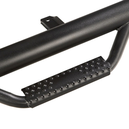 Rugged Ridge Spartan Nerf Bar Textured Black 97-06 Jeep Wrangler TJ Rugged Ridge Nerf Bars