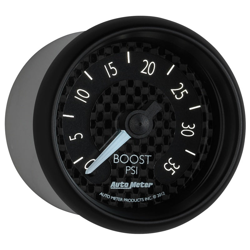 Autometer GT Series 52mm Mechanical 0-35 psi Boost Gauge AutoMeter Gauges