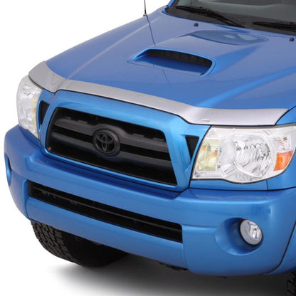 AVS 10-14 Ford F-150 SVT Raptor Aeroskin Low Profile Hood Shield - Chrome