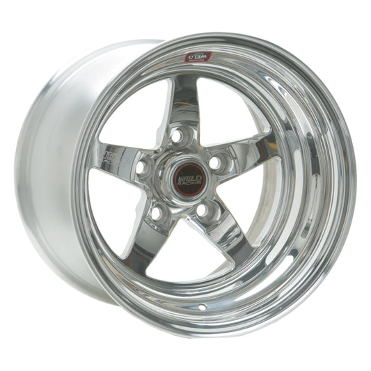 Weld S71 15x6.33 / 5x5 BP / 3.5in. BS Polished Wheel (Low Pad) - Non-Beadlock