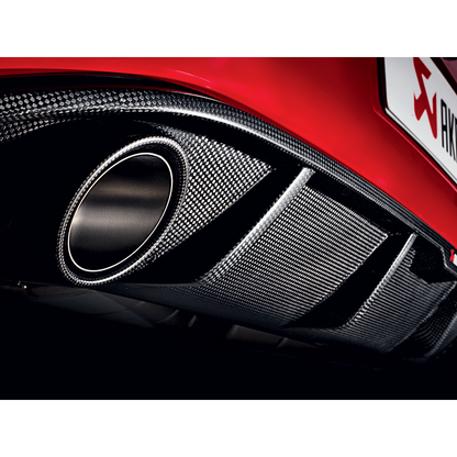 Akrapovic 13-17 Volkswagen Golf GTI (VII) Slip-On Line (Titanium) w/ Carbon Tips Akrapovic Muffler