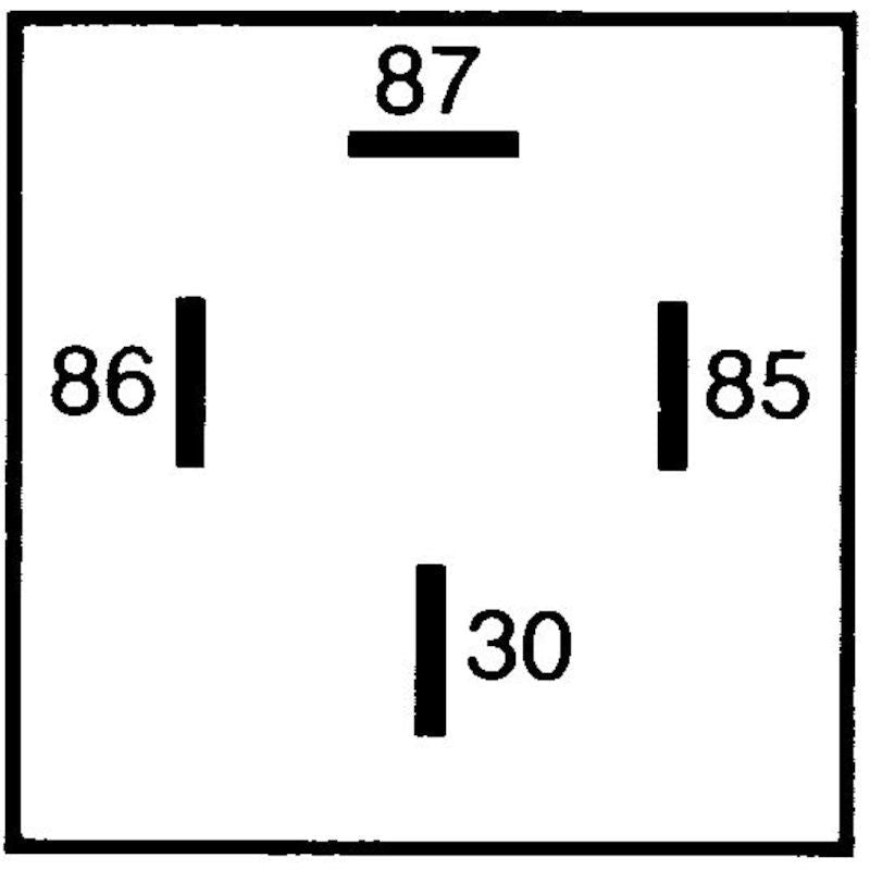 Hella Relay Mini Iso 4 Pole 12V Spst Hella Light Accessories and Wiring