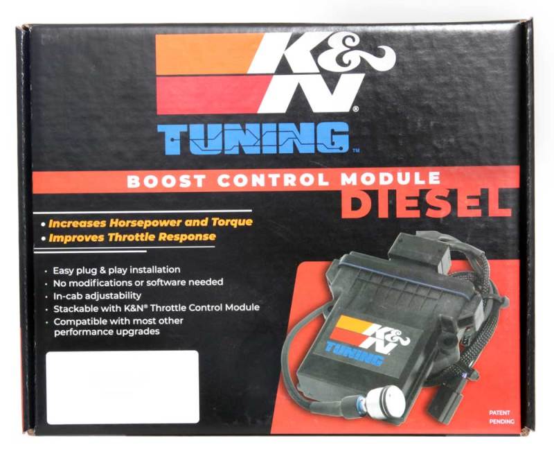 K&N 17-18 Chevrolet 2500/3500 6.6L V8 Diesel Boost Control Module