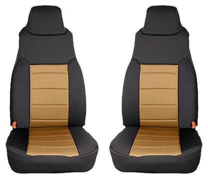 Rugged Ridge Neoprene Front Seat Covers 97-02 Jeep Wrangler TJ Rugged Ridge Seats