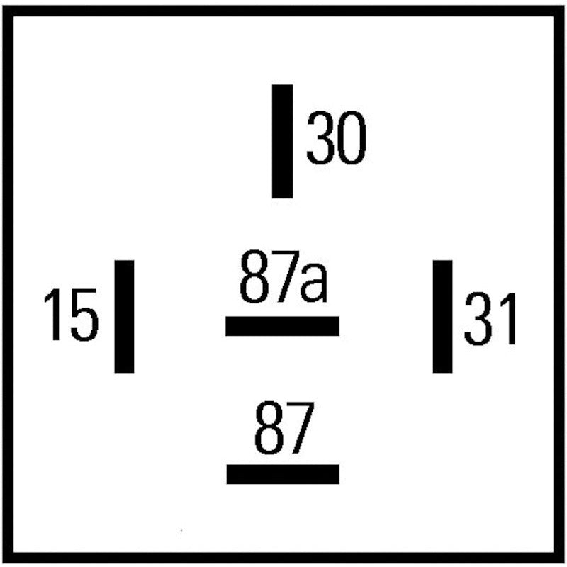 Hella Timer Control 24V 5Pin 0900S Delay On Hella Wiring Connectors