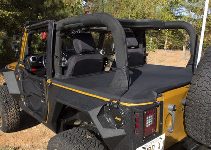 Rugged Ridge Tonneau Cover 07-18 Jeep Wrangler JK 2 Door Rugged Ridge Tonneau Covers - Hard Fold