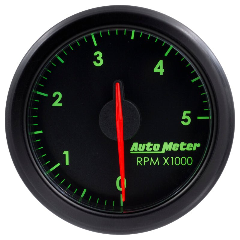 Autometer Airdrive 2-1/6in Tachometer Gauge 0-5K RPM - Black AutoMeter Gauges
