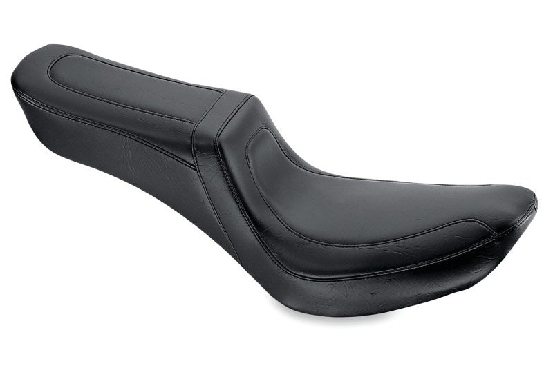 Mustang 58-84 Harley FX/FL Squareback 1PC Seat - Black