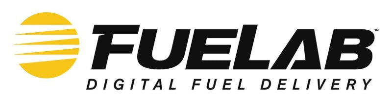 Fuelab 848 In-Line Fuel Filter Standard -8AN In/Out 6 Micron Fiberglass w/Check Valve - Black