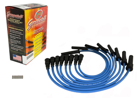 Granatelli 10-14 Ford 6.2L Blue Ignition Wires (Excl Coil Packs)