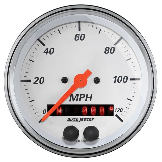 Autometer 3-3/8in 120MPH GPS Speedometer Gauge AutoMeter Gauges