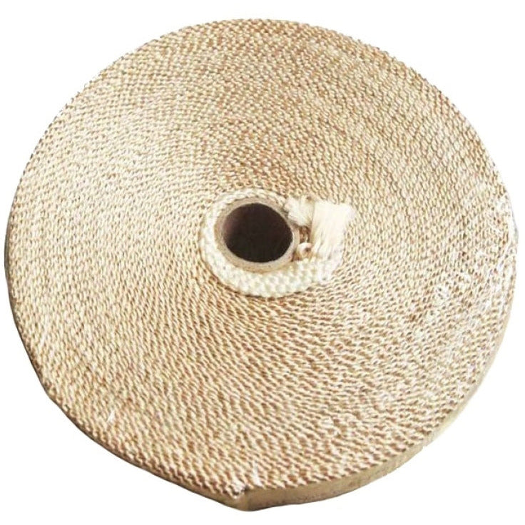 Torque Solution Fiberglass Exhaust Wrap Universal 2inx100ft - Tan Torque Solution Exhaust Wrap