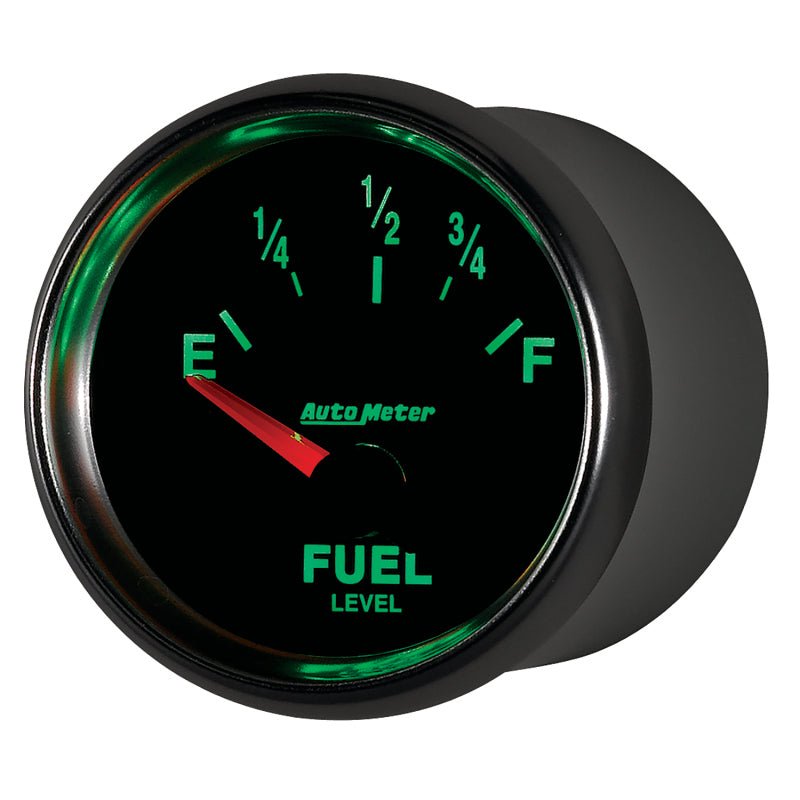 Autometer GS 52mm 0-90 ohms Short Sweep Electronic Fuel Level GM Gauge AutoMeter Gauges