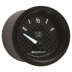 Autometer GT Series 52mm Short Sweep Electronic 240-33 ohms Fuel Level (For use w/ 3262) AutoMeter Gauges