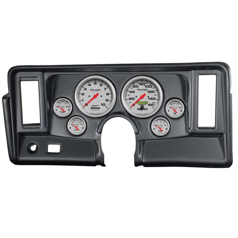 Autometer Ultra-Lite 69-76 Nova Dash Kit 6pc Tach / MPH / Fuel / Oil / WTMP / Volt AutoMeter Gauges