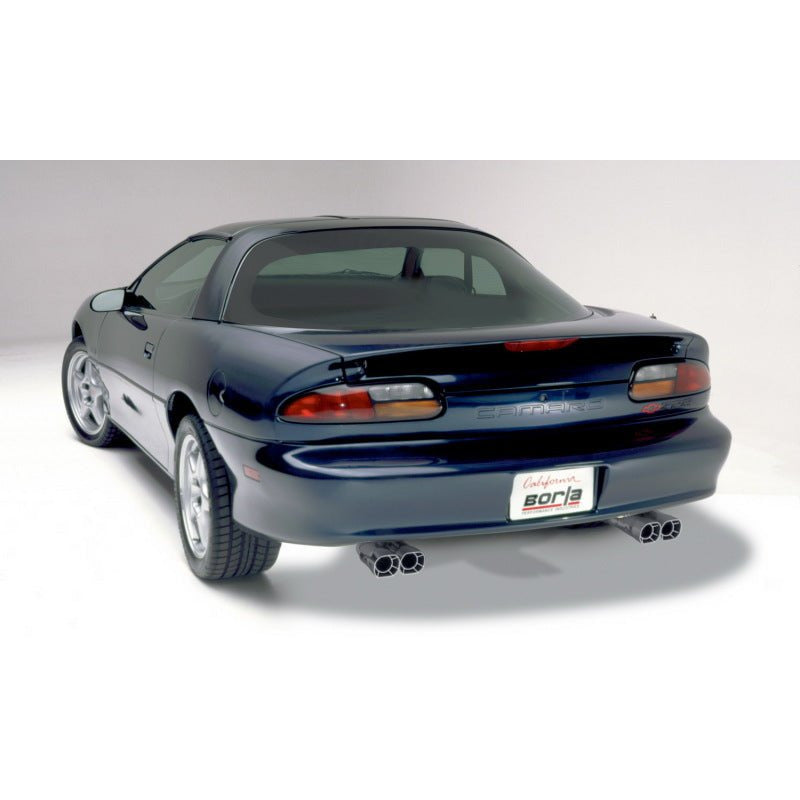 Borla 98-01 CAMARO/TRANS AM 5.7L V8 AT/MT Catback Exhaust Quad Tips Borla Catback