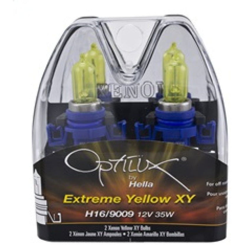 Hella H16/9009 12V 35W Xen Pure Yellow XY Bulb (Pair) Hella Bulbs