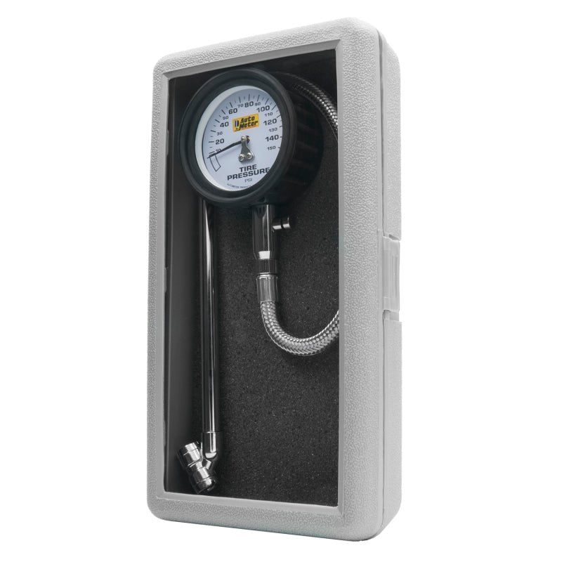 Autometer 150 PSI Analog Tire Pressure Gauge AutoMeter Gauges