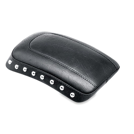 Mustang 00-15 Harley Softail Standard Rear Tire Touring Passenger Seat w/Studs - Black