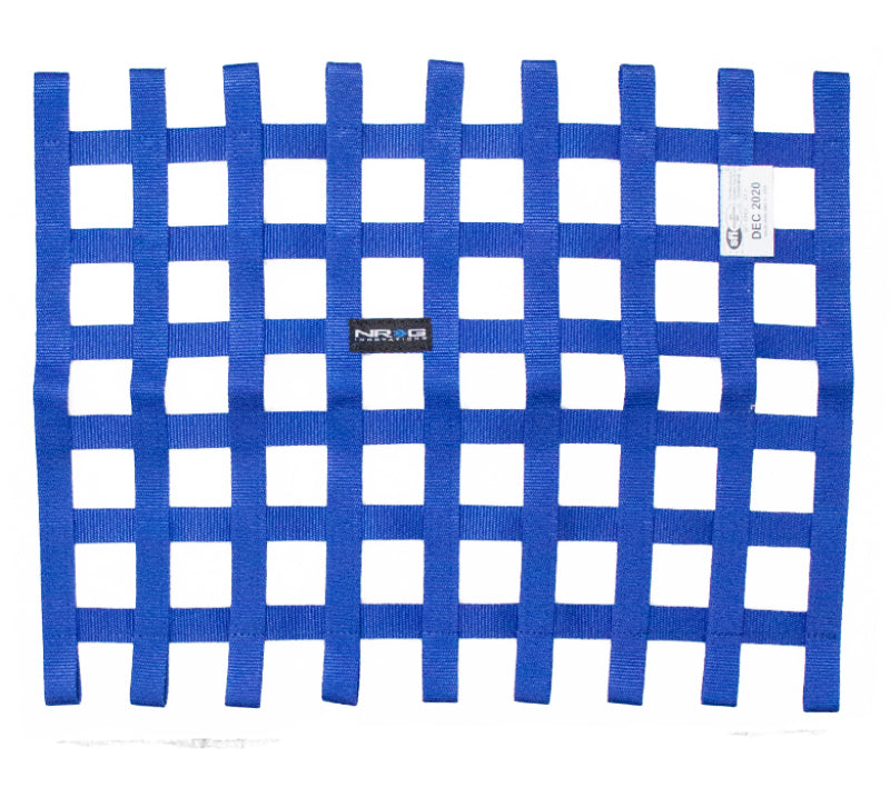 NRG SFI 27.1 Window Net 18in. x 23in. - Blue