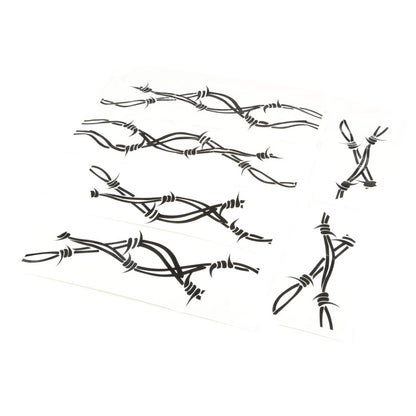 Rugged Ridge Side Decals Pair Barbed Wire 07-18 Jeep Wrangler Rugged Ridge Apparel