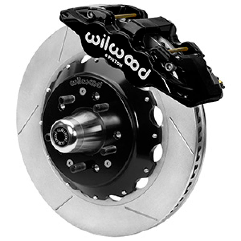 Wilwood Aero6R/ST Front Big Brake Kit 14in Black Anodize 79-88 Chevrolet Monte Carlo Wilwood Big Brake Kits