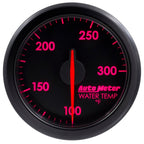 Autometer Airdrive 2-1/6in Water Temperature Gauge 100-300 Degrees F - Black AutoMeter Gauges