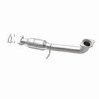 MagnaFlow Direct Fit Catalytic Converter 07-09 Acura RDX 2.3L T Rear