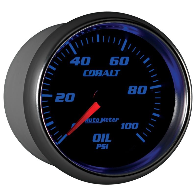 Autometer Cobalt 66mm 0-100 PSI Oil Pressure Gauge AutoMeter Gauges