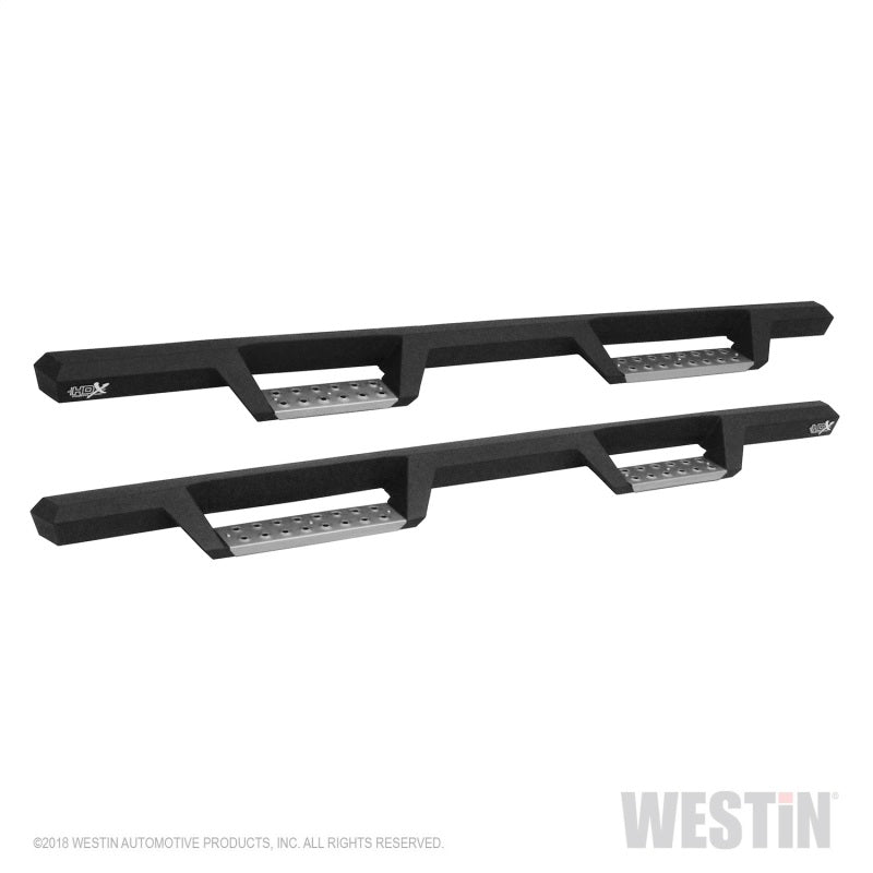 Westin 10-17 Toyota 4Runner Trail Edition (Excl. Ltd) HDX Stainless Drop Nerf Step Bars - Tex. Blk