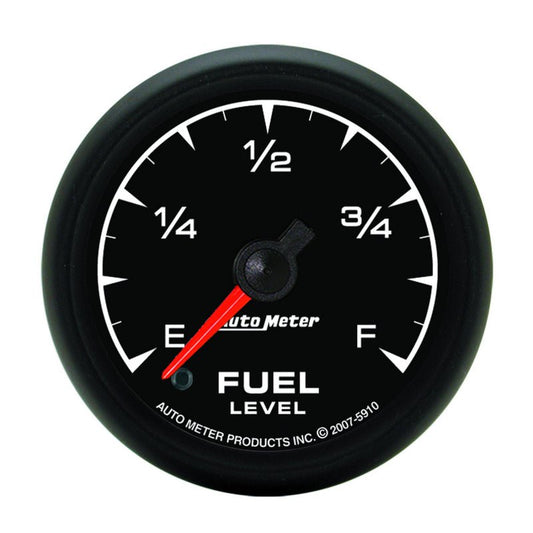 Autometer ES 2-1/16in 0-280 ohms Programmable Fuel Level Gauge AutoMeter Gauges