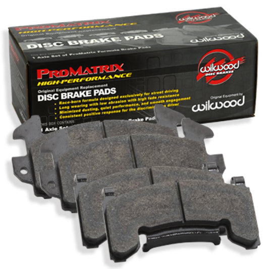 Wilwood Pad Set D0011PM D11 Series Wilwood Brake Pads - Performance