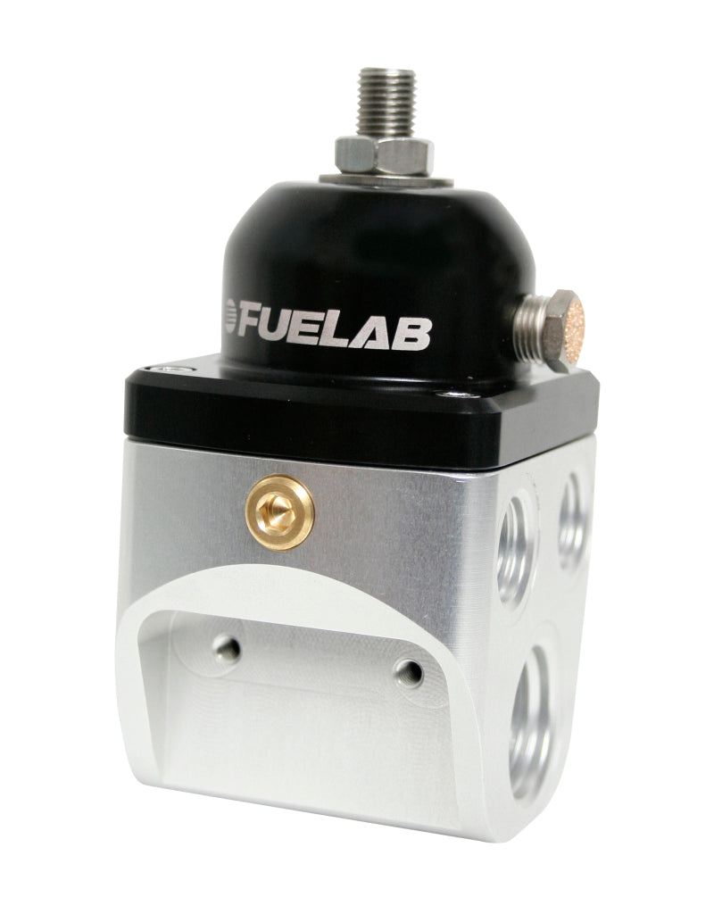 Fuelab 585 Carb Adjustable 4 Port FPR Blocking 2-4 PSI (2) -10AN In (4) -6AN Out