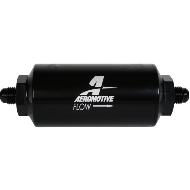 Aeromotive In-Line Filter - (AN-06 Male) 100 Micron Stainless Steel Element Aeromotive Fuel Filters