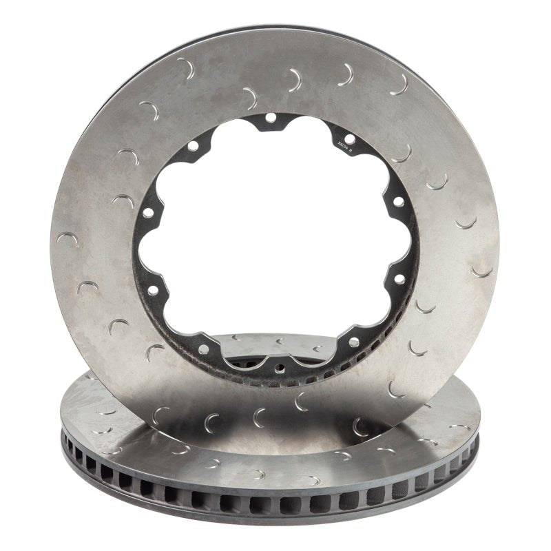 Alcon Nissan R35 GT-R Gen 2 Front Right 390X32.8mm Rotor Ring Kit Alcon Brake Rotors - Slotted