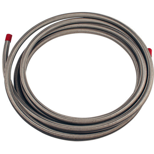 Aeromotive SS Braided Fuel Hose - AN-08 x 16ft Aeromotive Hoses