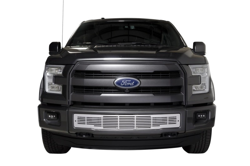 Putco 15-17 Ford F-150 - Stainless Steel Bar Design Bumper Grille Inserts