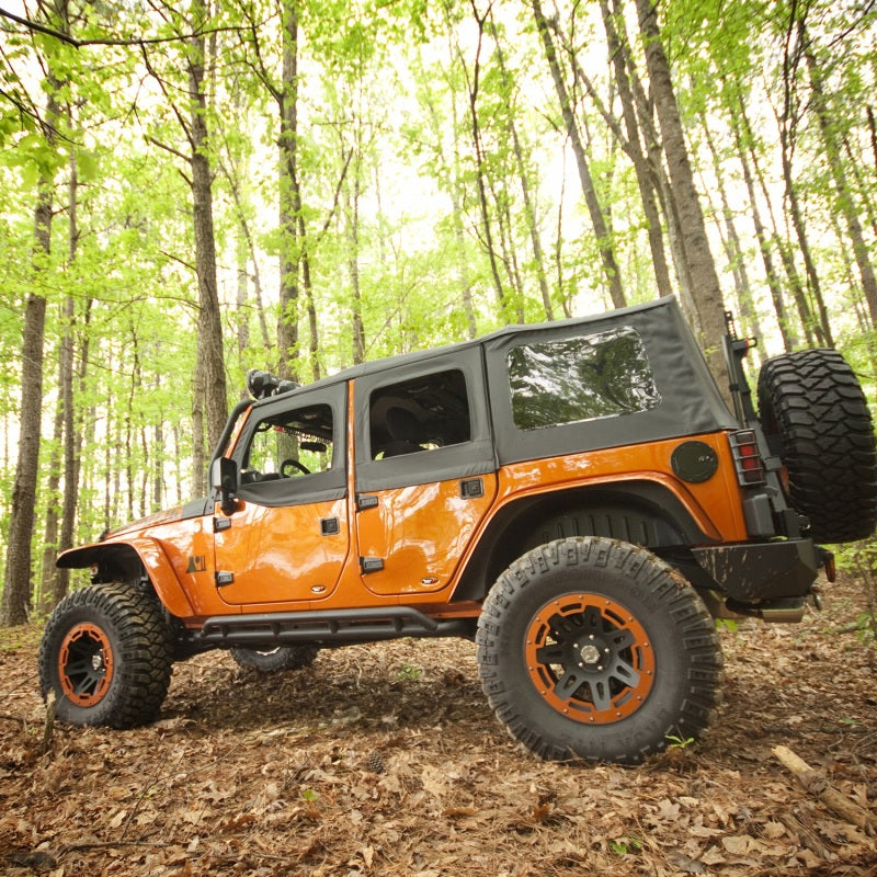 Rugged Ridge Flat Flare and Fender Liner Kit 07-18 Jeep Wrangler Rugged Ridge Fender Flares